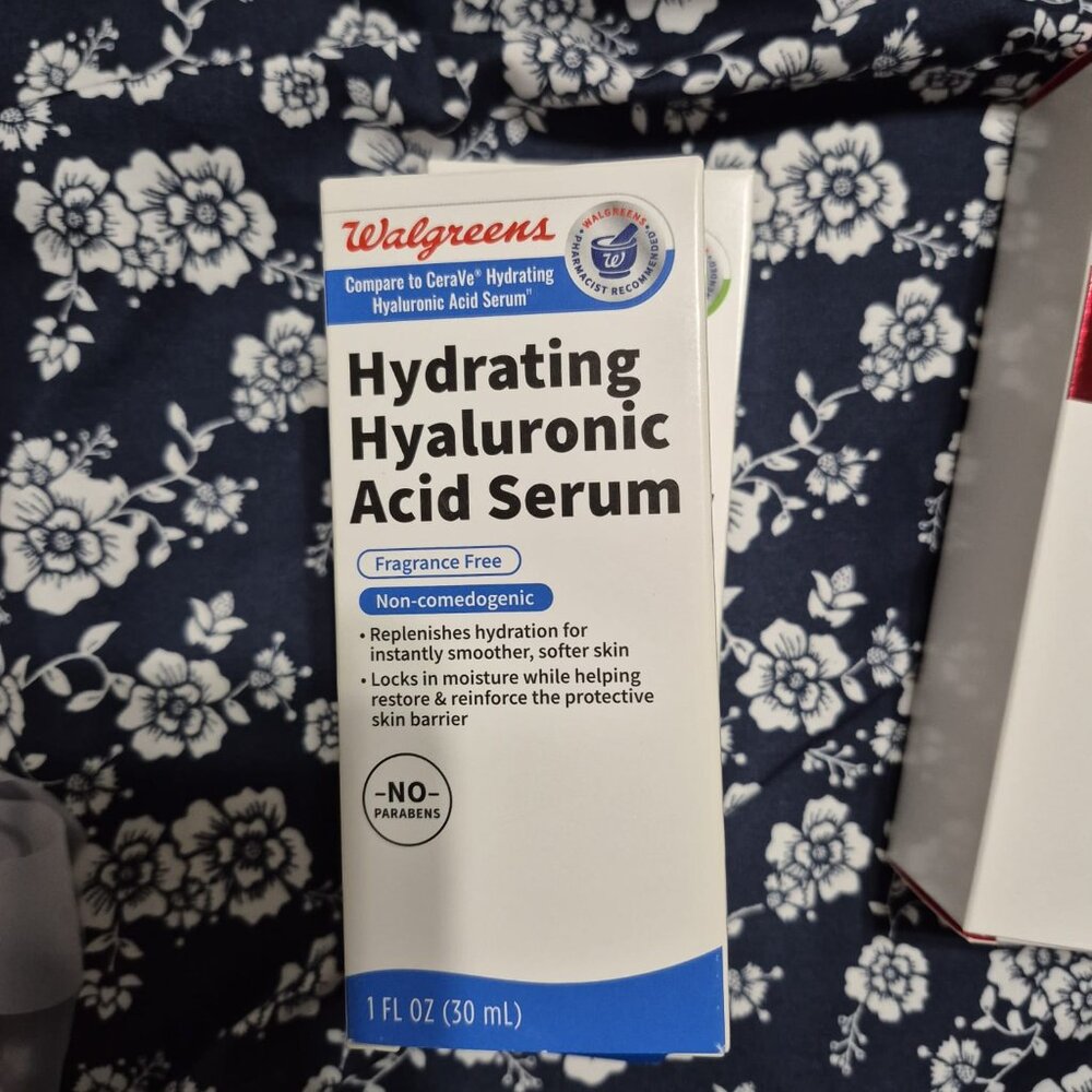 Hyluronic Acid serum from walgreens
